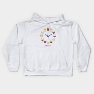 Wine O'clock Kids Hoodie